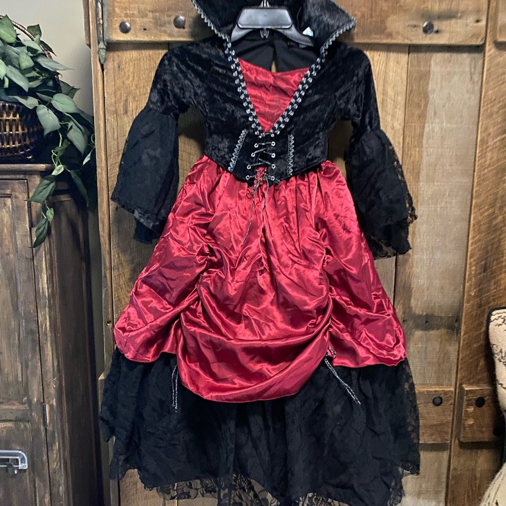 PLUSH Kids Vampiress costume